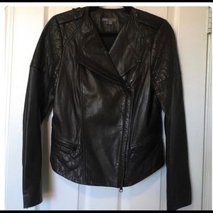 Top End! Vince Leather Moto Jacket